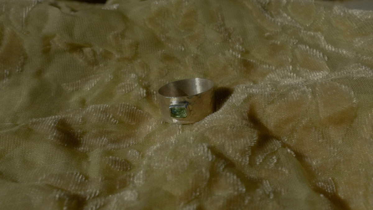 Tourmaline Band Ring