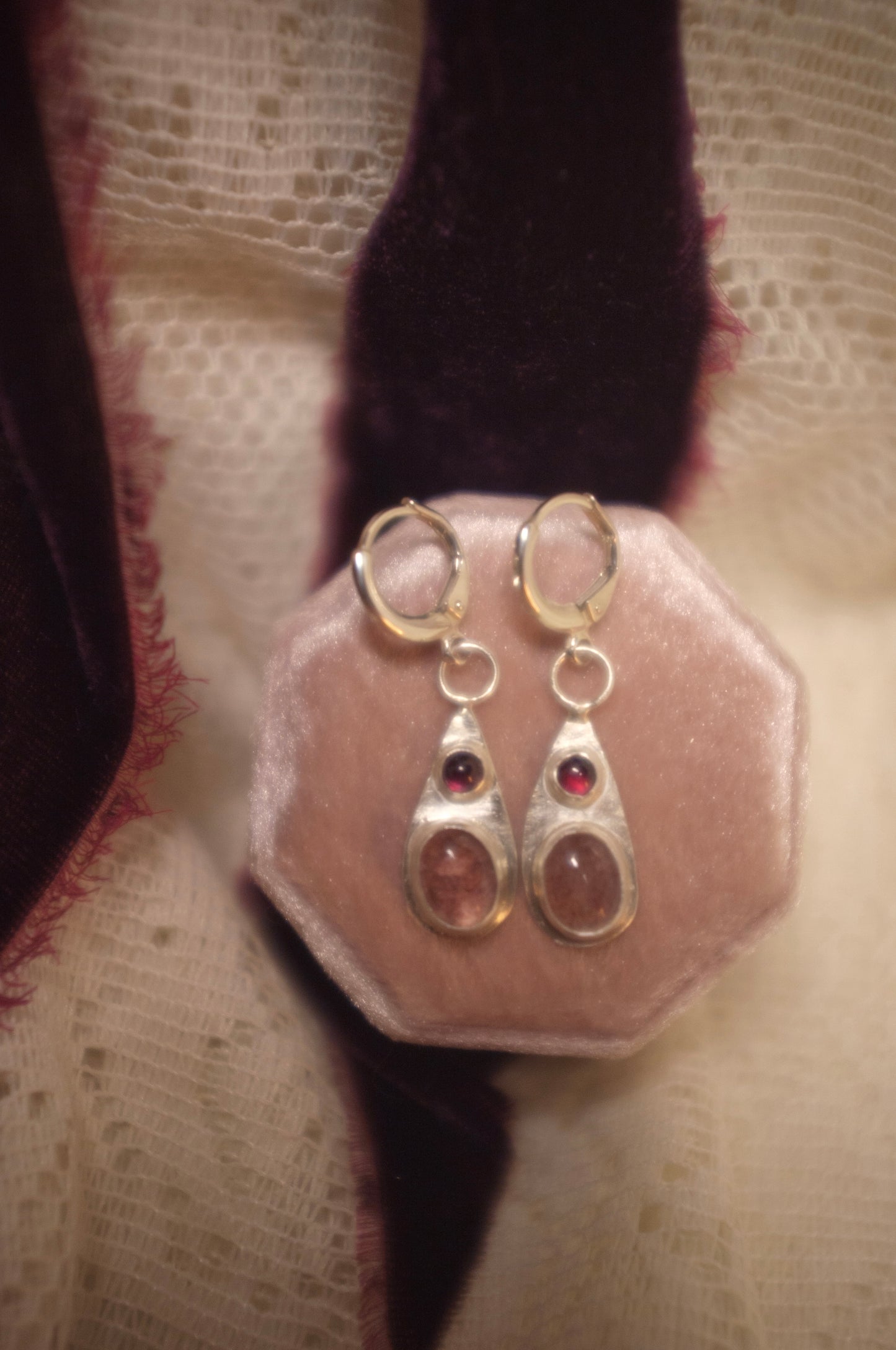 Strawberry Drop Earrings