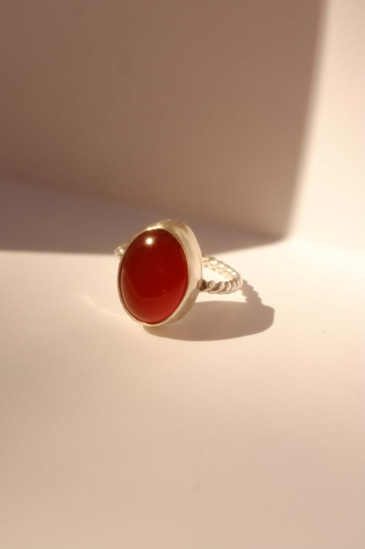 Red Onyx Ring