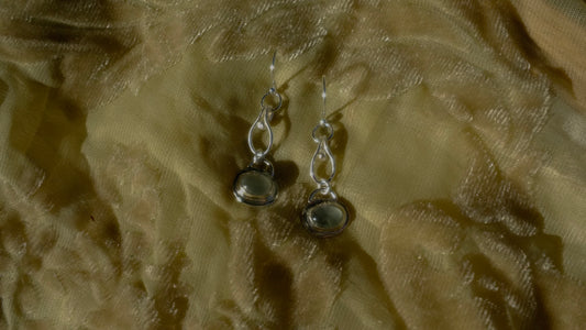 Prehnite Earrings